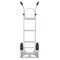 Vestil Silver 2 Handle Aluminum Hand Truck Rubber Aluminum Plate 500 lb DHHT-500A-ANP-HR - alternate 3
